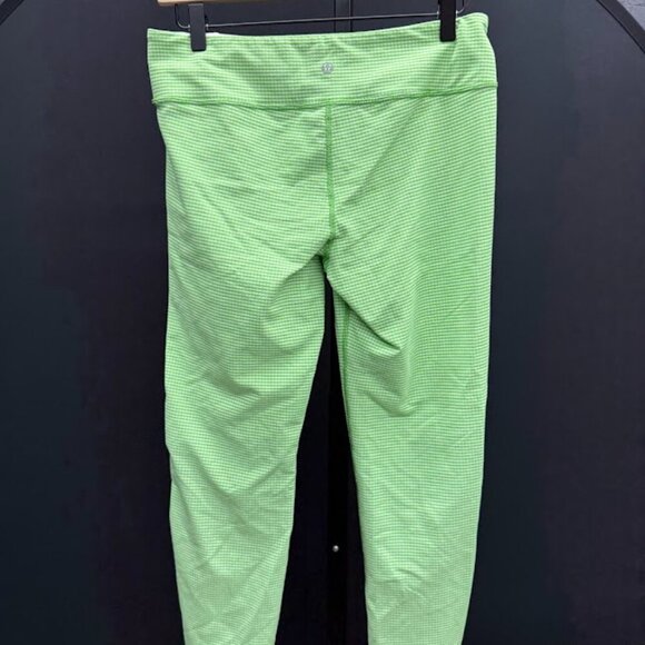 Lululemon Coast To Class Pant Green Gingham - Picture 4 of 6